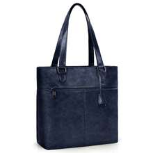 NEWHEY Tote Bag Business Bag Men's Large Capacity Bag Handheld Shoulder Mount 13-Inch PC Compatible Water Repellent With Zipper Commuting Business Trip Travel