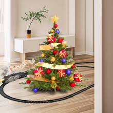 Electric Train Set For Kids, Train Toys With Real Smoke And Sound, Luxury Track & Glowing Passenger Carriages, Christmas Gifts For 3 4 5 6 7 8+ Years Old - Multicolor - View 8