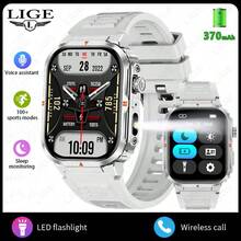 LIGE新款智能手表配备370mAh大容量电池，拥有100多种运动模式、跑步计时器、睡眠监测、音乐播放、多种表盘自定义开关，是一款防水时尚运动手表。 - 黑色 - 查看 15