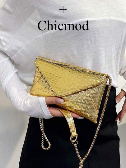 Women's Fashion Simple Versatile One Shoulder Diagonal Crossbody Envelope Bag, Solid Color Large Capacity Suitable For Shopping, Wallet, Shopping, Young Women, College Students, Newcomers, White-Collar. Ideal For Office, University, Work, Business, Commute, Outdoor Activities, Travel And Excursion