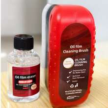 1PC- Automotive Oil Film Cleaning Brush, Clear Car Windshield Cleaners, Upgraded 2.0, Glass Oil Film Removers, Effective Glass Coating And Decontamination