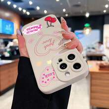 Cherry Fairy Love Phone Case Compatible With Samsung Phone Cases  17  16 Pro Max  15 Pro Max  13 And  12 Made Of TPU Material Providing Shock And Drop Protection A Great Gift For Family Friends Loved Ones Boyfriends Girlfriends And For Christmas - White - View 3