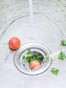 100 قطعة/مجموعة مصفاة بالوعة بيضاء، مناسبة للمطبخ والحمام والأغراض المنزلية - أبيض - مشاهدة 6