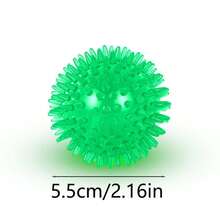 1pc Spiked Pet Toy Ball, Interactive Training Chew & Dental Care Ball, Suitable For Small, Medium & Large Dogs - Random Color - Multicolor - View 15