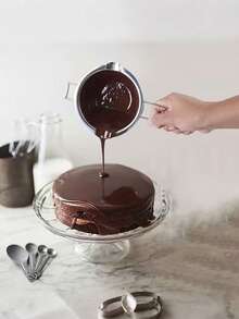 1pc/2pcs BAIJL Stainless Steel Chocolate Melting Pot, Home Use Cheese Butter Heating And Melting Bowl, Kitchen Baking Tools, Outdoor Camping - Multicolor - View 7