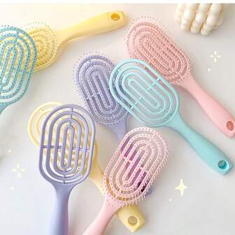 梳子，适用于卷发和直发的梳子，干湿两用梳，适合所有发质的梳子