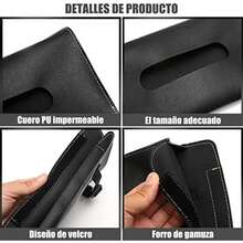 HEKE Soporte de pañuelos para Visera, Caja de pañuelos para Visera de Coche con Banda de Goma elástica Ajustable, Funda organizadora de Piel sintética para Consola , Visera de Coche,(Rosa) - Multicolor - Ver 5