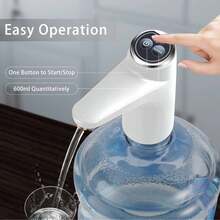 Hand Press Water Pumps - White - View 3