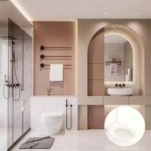 5/10pcs Premium Waterproof Disposable Toilet Seat Covers, Thick Non-Woven Toilet Seat Pads - Soft, Elastic, Waterproof, Anti-Fouling - Ideal For Travel And Home Use