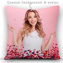 1 Vỏ gối in ảnh tùy chỉnh, Vỏ gối in hình trái tim cắt chân dung cá nhân hóa, không có ruột gối, thích hợp cho người yêu, gia đình, Ngày của Mẹ, Ngày của Cha, Lễ Tạ ơn, Ngày của Nhà giáo, Quà tặng cho gia đình, người thân yêu, bạn bè - Nhiều màu - Xem 13