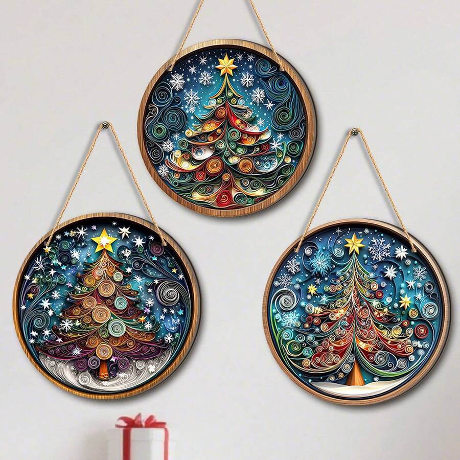 Decorative Hanging Ornaments - Colorful - View 1