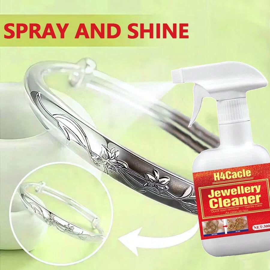 珠宝喷雾清洁剂，适用于金项链、珠宝首饰，具有抗氧化功效，可清洁水钻戒指、项链等，并可去除黄金饰品上的锈迹和灰尘。