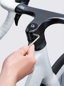 WEST BIKING 自行车维修工具 10 合 1 多功能组合工具扳手 便携式自行车工具 适用于山地车 公路车扳手 - 黑色 - 查看 9