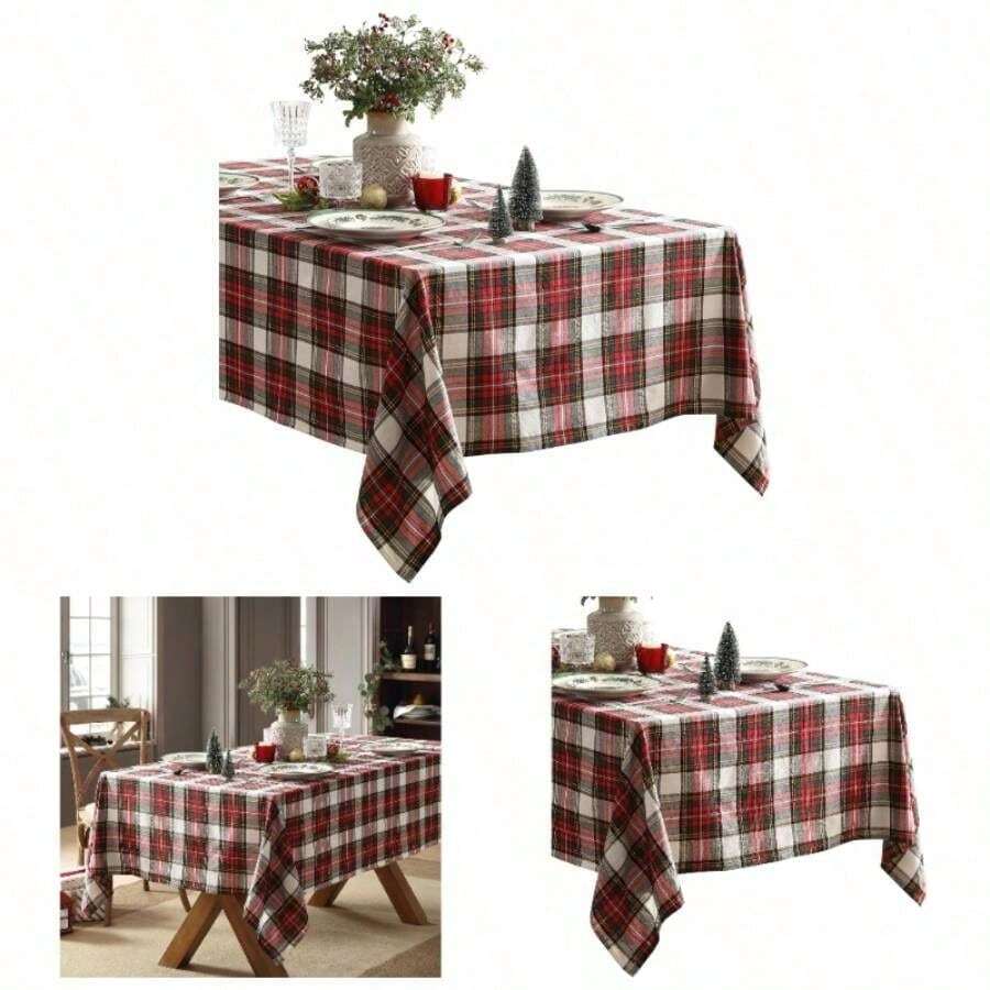 Kitchen Tablecloth - 102" X 60" (Rectangular) + Multicolor - View 1