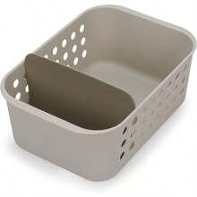 Midiu Joseph Joseph EasyStore - Slimline Bathroom Entials Storage Basket Organiser With Moveable Pot And Divider Ecru - 大號(1 包) - 查看 2