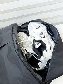 حقيبة كبيرة السعة متعددة الاستخدامات، حقيبة ظهر نايلون بلون واحد