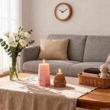 قالب سيليكون أسطواني ثلاثي الأبعاد على شكل خلية نحل، مناسب لشمع النحل، الصابون، الجبس، العطور، والحرف اليدوية DIY - متعدد الألوان - مشاهدة 3