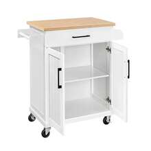 Storage Islands & Carts - White - View 4