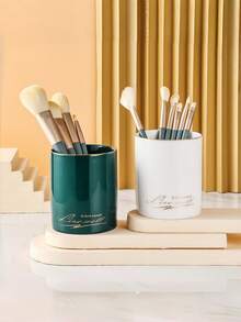 Large Capacity Desk Organizer Pen Holder, Makeup Brush & Remote Control Storage Container,Back To School - Multicolor - View 2
