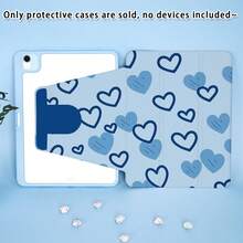 360° Rotating PU Leather Pad Protective Case, Suitable For Pad Mini6/7, Pad 11 2025, Pad Air 11/13 2025 M3, Pad Air (M2) 11/13 Inch, Pad Air 4/5/6 10.9inch, Pad Pro 11 Inch, Pad Pro 12.9 Inch, Pad 10.2 Inch, Pad 9th/10th Generation And Various Models, High-Definition UV Printed Pattern, Anti-Drop, Anti-Scratch, Elegant Design, With Capacitive Pen Slot, Suitable For Business, Work, Travel, Leisure, Parties, And A Great Gift Choice For Kids
