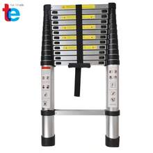 12.5 Feet Aluminum Heavy Duty Step Ladder Multi Purpose Extension Ladder 330Lbs - as pic - View 2
