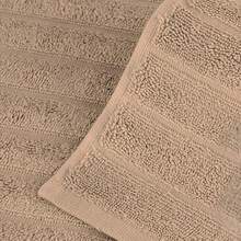 Toallas turcas clásicas CTT Lujosas toallas% algodón turco, paquete de 6, altamente absorbentes y de secado rápido, paños de lavado para hotel, spa y gimnasio, 13 x 13 pulgadas (beige almendra) - Beis - Ver 10