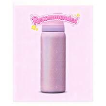 〖New 〗32oz Geometric Pattern Insulated Cup - Vintage Green E / Vibrant Pink Insulated Cup. Well-Designed, Lockable, Portable. A  Personalized Drinking Item For Those With A Girl-Next-Door Vibe. A Must-Have Water Cup For Girls Going Out. The Top Choices For Gift-Giving On Various Occasions Include: Souvenirs (For Oneself, Family, And Friends), Handcrafted Gifts, Graduation Gifts, Valentine's Day Gifts, Halloween Gifts, Christmas Gifts, Thanksgiving Gifts, Birthday Gifts, And New Year Gifts. - Bột màu xanh lá cây - Xem 3
