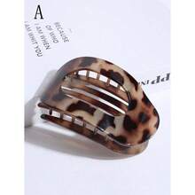 1pc/3pcs Women Leopard Print Flat Clip Hair Accessories, Comfortable Arc Design, Suitable For Medium Thick Hair, Casual For Driving, Yoga, Banana Hair Clip, Hair Accessories Women, Hair Accessories, Hair Tools, Beauty Accessories, Curly Hair Accessories For Women, Fall, Travel, Hair Tools, Accessories Women, Hair Stuff, Fall, For Women, Travel, Hair Accessories Women, Hair Tools, Hair Stuff, Stuff, Beauty Accessories, Gifts, Travel, Gifts For Women, Hair Stuff, Stocking Stuffers - 彩色 - 查看 5