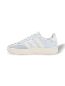 Adidas Barreda Hallbu 女士运动鞋 透气吸汗 弹性好 百搭 纯色 Logo 易洗快干 户外步行运动 女款 浅蓝色 白色 灰色 JR1189 - 淡藍色/白色/灰色 - 查看 1