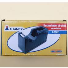 Aliamex Despachador De Cinta Adhesiva Mediano Cuadrado - Negro - Ver 9