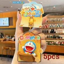 1pc Genuine Animation Peripheral Robot Cat Doll Creative Key Chain Pendant Cartoon Schoolbag Pendant Gift, Christmas, Christmas Sock Filler, Christmas Gift, Christmas, Christmas Decorations - Multicolor - View 11