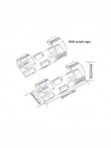 50 Stück/25 Stück Outdoor Lichterketten Clips, ohne Strom, fest fixiert, rückstandslos demontierbar, vielseitig für Innen-/Außendekoration, wasserdicht mit Klebestreifen, UV-beständig, nicht zerstörend, werkzeuglose Installation, geeignet für Hof, Garten, Balkon Dekoration, ideale Wahl für Lichtaufhänge-Clips, Neujahrsdekorationen, Schlüsselhalter