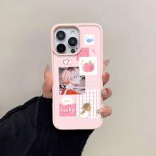 Funda magnética Lucky Cat, con adorables gatitos y dulces colores pastel, compatible con  17,  16,  16 Pro Max,  15,  15 Pro Max,  14,  13 y  12. En comparación con el modelo  11 Pro, ofrece mayor protección contra golpes. Es un regalo ideal para familiares, amigos, niños, cumpleaños, Año Nuevo Chino, vacaciones, parejas y San Valentín. - Rosa - Ver 2