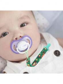 1/2/3 Piece Baby Pacifier Clip Set - Pacifier Clips For Boys And Girls, Suitable For Most Pacifiers, Thanksgiving Gift - 彩色 - 查看 7