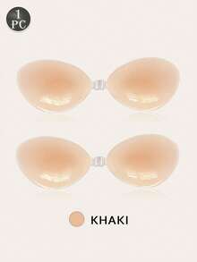 1 Piece New Black Of Silicone Invisible Bra, Women's Super Adhesive Silicone Invisible Bra, Wedding Bra, Reusable Women's Underwear, Dress, Vest. - Multicolor - View 25