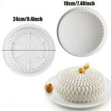 New 6-10 Inches Round Mousse Cake Mold Silicone Molds For Baking DIY Reusable Home Baking Moulds - White - View 13