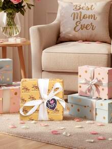 1 pieza Papel de regalo personalizado con foto, regalo para mamá, Te amo mamá, Papel de regalo personalizado con foto, regalo para mamá, La mejor mamá, Te amo, Regalo único, Ideal para el Día de la Madre, Cumpleaños - Día de la Madre Estilo 2 - Ver 4