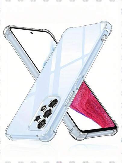 Transparent Air-Bag Shockproof Case For Galaxy A23 A33 A53 A73 A12 A41 A51 A13 A22 A32 A52 A72 A14 A34 A54 5G Clear Case