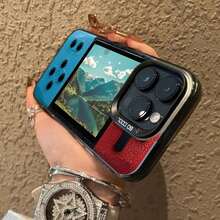 Controlador de Juego Genial, Funda de Teléfono Ligera y Elegante Resistente a Arañazos, Serie Commuter para IPHONE 11,12,13 Pro Max,14 Pro Max,15 Pro Max,16,13,14,15,Plus,Pro,Max,Mini Accesorios Personalizados y Duraderos para Usuarios de Teléfonos Estilizados Regalos para Amigos y Familiares - Negro - Ver 4