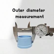 6 Inch Digital Caliper Made Of Premium Stainless Steel, Durable And Corrosion Resistant. Displays Precise Inch Measurements (Inch/Fraction), No Metric Conversion Needed. Ergonomic Thumb Roller, Non-Slip Grip, And Scratch-Resistant Jaws Ensure Smooth Operation. Suitable For Workshop Conditions. Ideal For Measuring Internal/External Dimensions, Depth And Steps, Unparalleled Accuracy To 0.001 Inch. - Silver - View 2