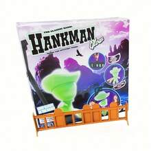 1 Bộ trò chơi đoán chữ phát sáng trong bóng tối 8in*8in*1.6in - Trò chơi để bàn Hangman, có con quay và biểu tượng H-A-L-K, chất liệu nhựa, thích hợp cho gia đình đi du lịch, thử thách đoán chữ di động, không cần bút và giấy, phù hợp cho tiệc tùng, du lịch, đêm chơi game người lớn, tiệc chủ đề kinh dị. - Nhiều màu - Xem 10