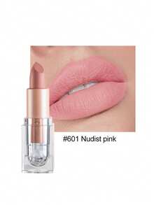 HANDAIYAN Matte Velvet Finish Crystal Square Tube Lipstick, Nude Bean Sand Shade Lip Gloss, Long Lasting Non-Transfer Lip Liner, Cosmetics, Face Paint For Women, Ideal For Y2K Fancy Fashion Looks, Matte Long Lasting Lip Gloss For Daily & Party Makeup - 01 Matcha - 查看 10