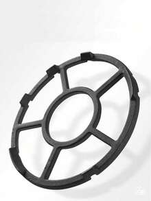 1 Piece Universal Cast Iron Wok Tray Bracket, Non Slip Wok Stand Bracket For Gas Stove & Stove, 4 Jaw 5 Claw General, Kitchen Supplies, Perfect For Pots, Pots & Cutlery, Kitchen Anti Slip Shelf Set Bracket Holder Milk Pan Moka Kettle Holder Cast Iron Round Cast Iron Universal Small Bracket - Multicolor - View 10