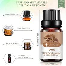 Tinh dầu nguyên chất dùng để khuếch tán, chăm sóc da, thư giãn, yoga và thiền định, chăm sóc nhà cửa, hương thơm làm nến và xà phòng, hương thơm, liệu pháp hương thơm, máy tạo độ ẩm, quà tặng, nhà cửa, làm thơm phòng, giặt ủi, 100% tự nhiên, 10ml, (trầm hương, gỗ đàn hương, bạc hà, tràm trà, cam, sả, oải hương, sả, hổ phách, cà phê, quýt, đại dương, lan Nam Phi) - nhiều mùi hương - Xem 2