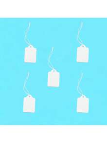 50/100pcs Assorted Jewelry Price Tags, Handwritten Labels For Bracelets, Rings, Necklaces, Clothes, Accessories, Small Hang Tags - Label Cards - View 19