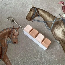 1pc Teens Stress Relief Toy/Push Button /Finger Pressing Decompression Gadget/Keychain/Creative Toy/Keychain/Keychain/Keyboard Squeeze Mechanical Squeeze/Key Decompression Toy - Multicolor - View 2