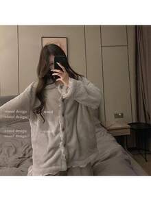 Women Two-Piece Outfits - Grey - View 2