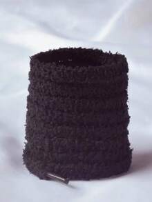 2pcs Soft Plush Shoelaces - Solid Color, Casual, Washable, 120cm Length For Women Shoes, Sneakers,Winter Shoes - Multicolor - View 4