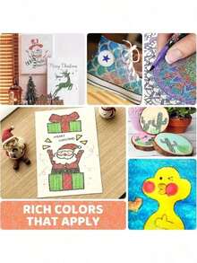 Set de 12/24/36/48/60 piezas de bolígrafos con purpurina, bolígrafos con punta de purpurina, lápices de purpurina a base de agua, lápices de purpurina metálica, rotuladores de pincel multicolor DIY, adecuados para garabatear, escribir, dibujar arte, manualidades con purpurina, cuadernos, regalos, marcadores fluorescentes, resaltadores, bolígrafos con tinta de estrellas de purpurina, bolígrafos con purpurina, rotuladores, bolígrafos perlados para estudiantes - Multicolor - Ver 7