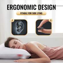 [Compact Wireless Earbuds]]Wireless Earbuds With Touch Control | Compact Mini Exquisite Design, Long Standby Time, Type-C Charging, Semi-Open-Back, USB Rechargeable, No Cable Needed - Multicolor - View 6